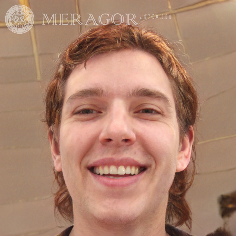 Photo of guy 23 years old red-haired Faces of guys Europeans Russians Faces, portraits