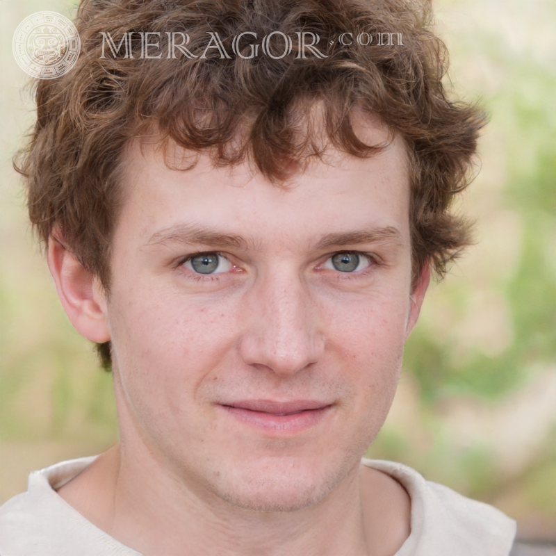 Photo of a guy 18 years old for registration Faces of guys Europeans Russians Faces, portraits