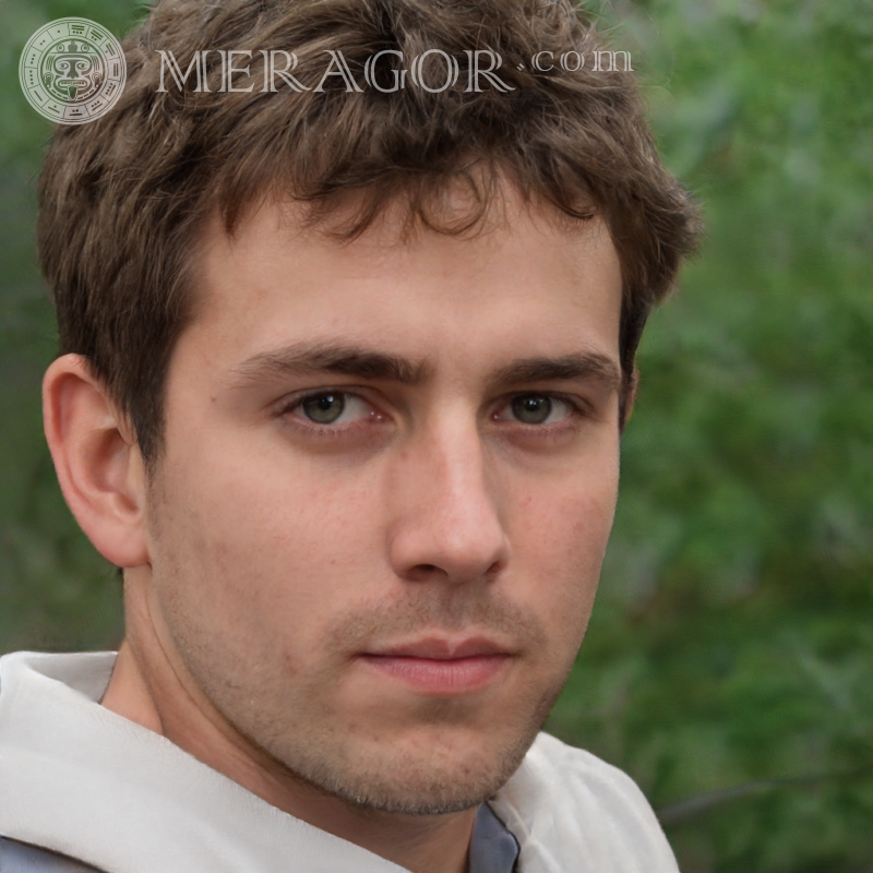 Photo un mec de 28 ans pour autorisation Visages de jeunes hommes Européens Russes Visages, portraits