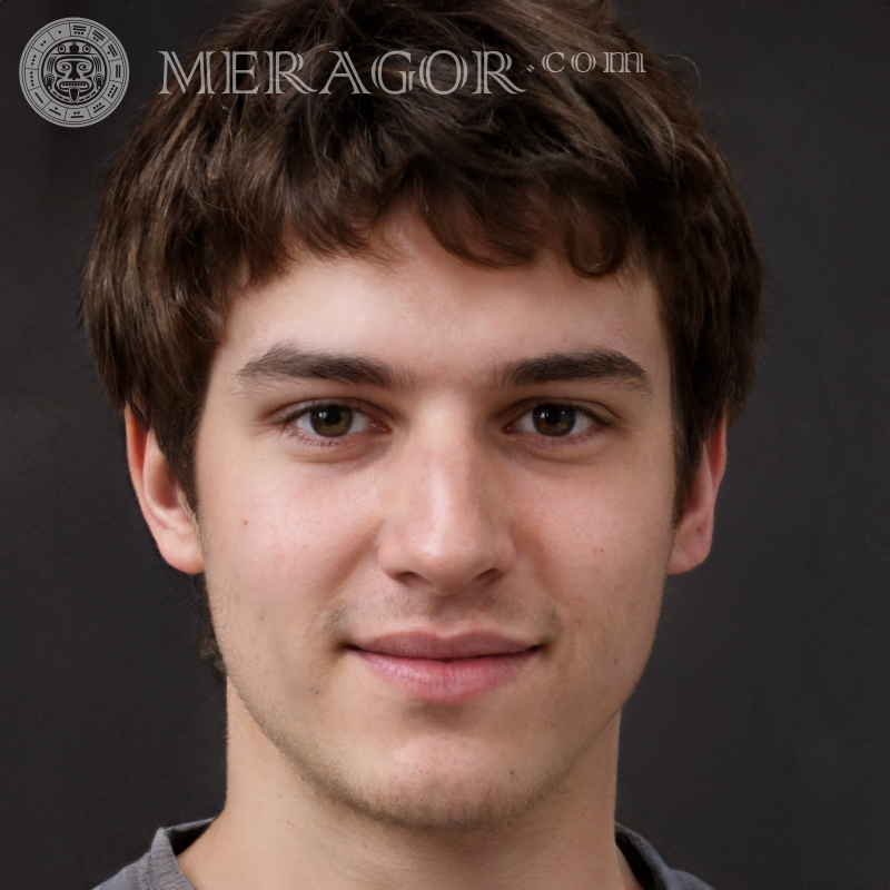 Photo un mec russe de 20 ans Visages de jeunes hommes Européens Russes Visages, portraits
