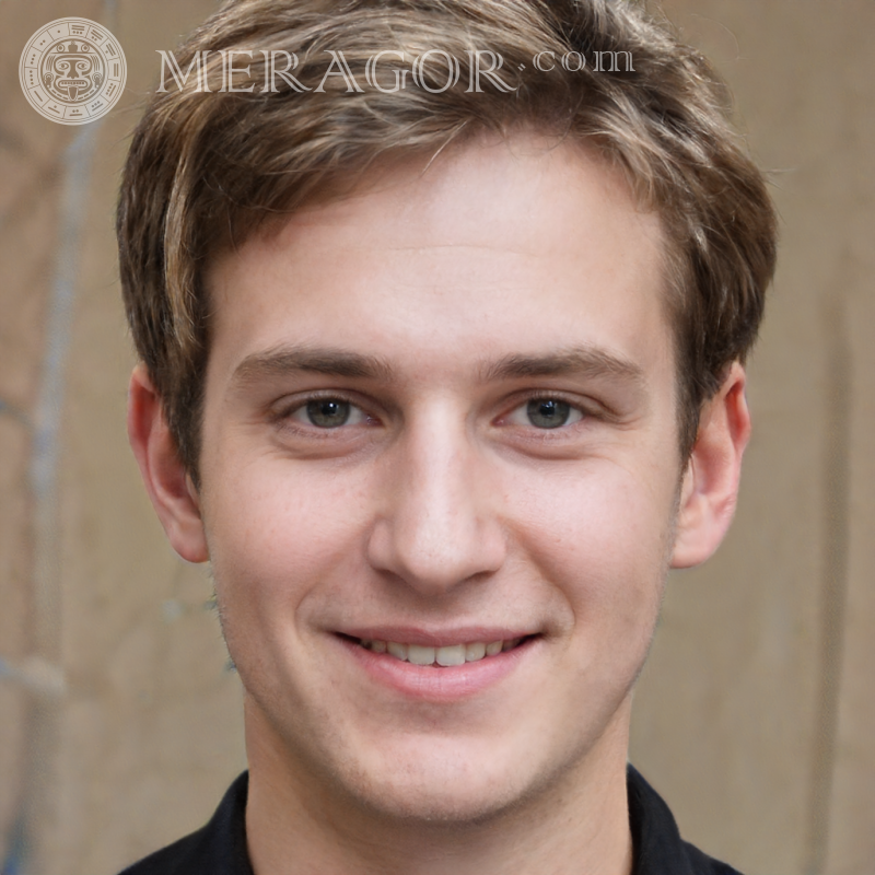 Photo of a guy 23 years old Faces of guys Europeans Russians Faces, portraits