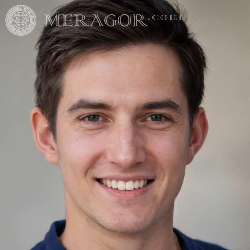 Photo of guy 22 years old brunette Faces of guys Europeans Russians Faces, portraits