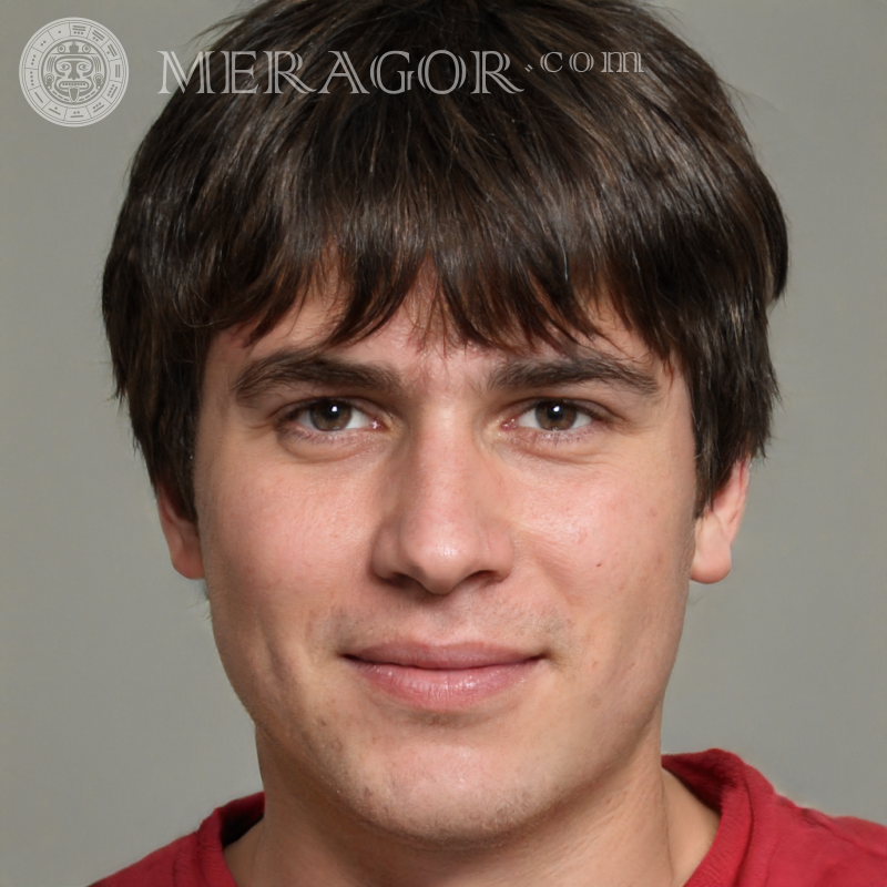 Лицо парня 21 год большой портрет Лица парней Европейцы Русские Лица, портреты