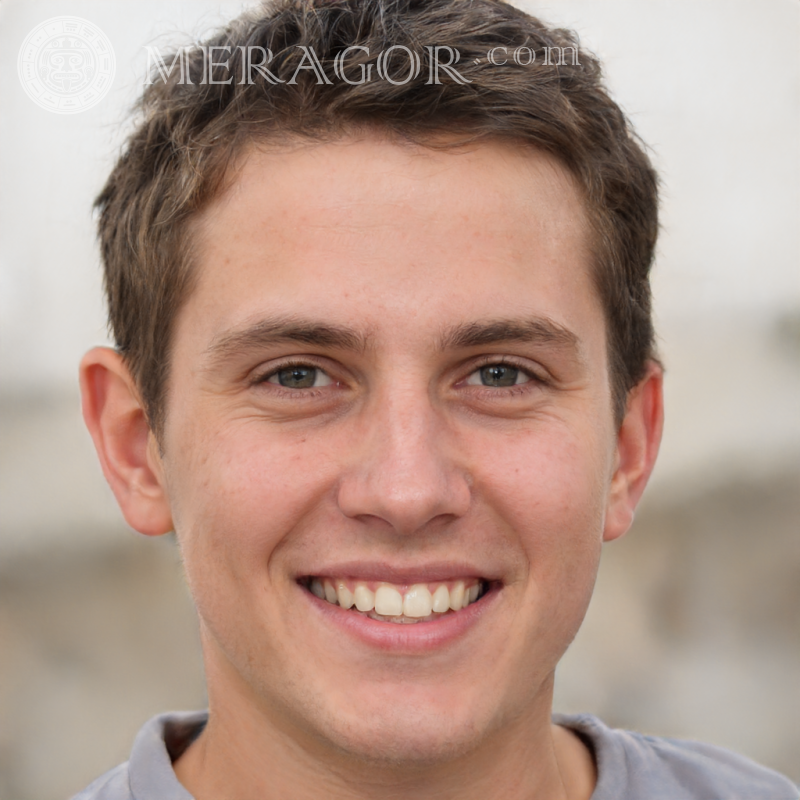 Le visage un mec de 25 ans Twitter Visages de jeunes hommes Européens Russes Visages, portraits