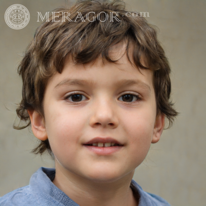 Download a photo of the boy's face for the game Faces of boys Europeans Russians Ukrainians
