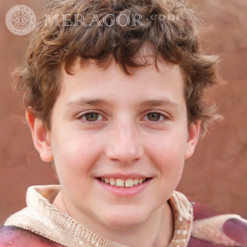 Завантажити фото особи усміхненого хлопчика портрет Особи хлопчиків Європейці Російські Українці