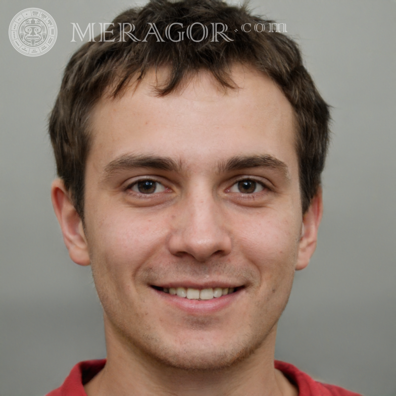 Download photo of a boy's face with dark hair image Faces of boys Europeans Russians Ukrainians