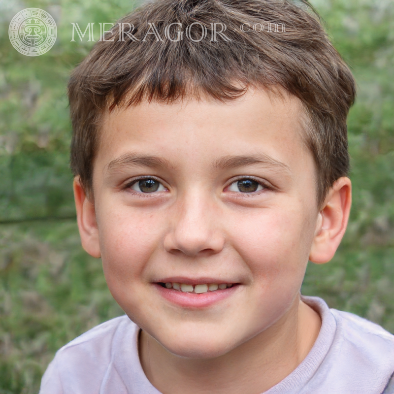Baixar foto do rosto de um menino fofo na imagem da rua Rostos de meninos Europeus Russos Ucranianos