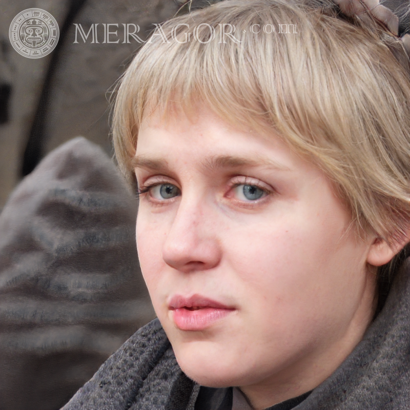 Descarga online una foto del rostro de un chico sencillo Rostros de niños Europeos Rusos Ucranianos