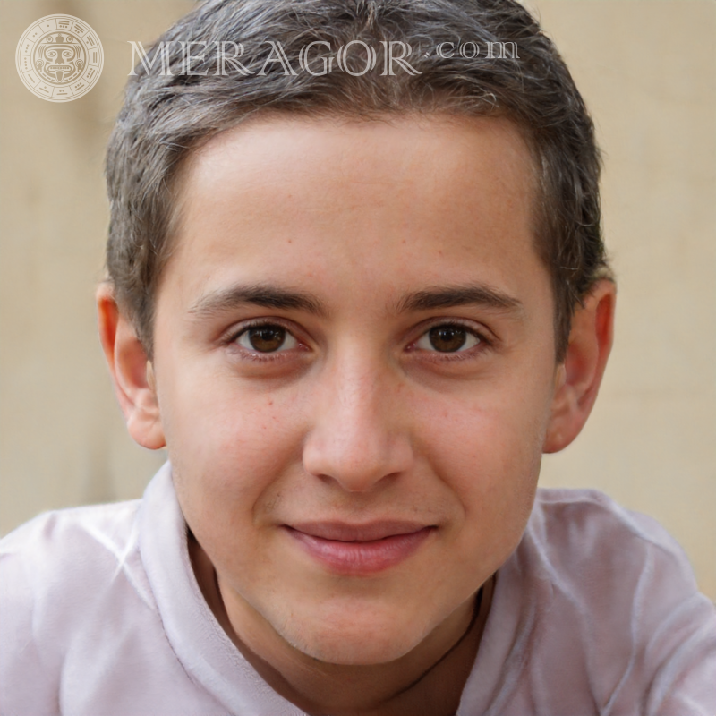 Laden Sie ein Foto vom Gesicht des Jungen für Avito herunter Gesichter von Jungen Europäer Russen Ukrainer