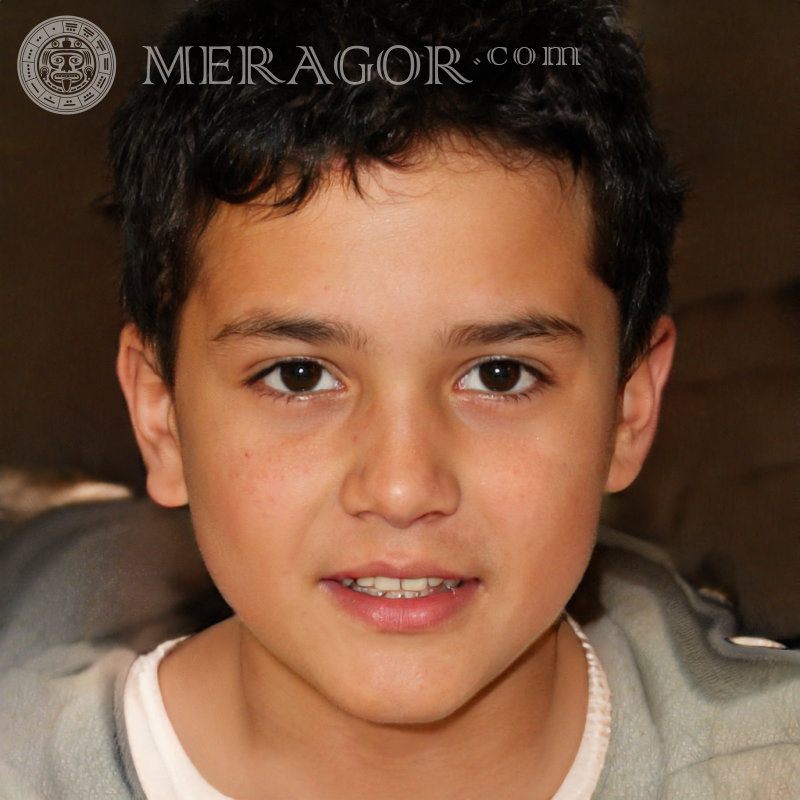 Descarga una foto del rostro de un chico lindo para avito | 0 Rostros de niños Árabe, musulmán Infantiles Chicos jóvenes