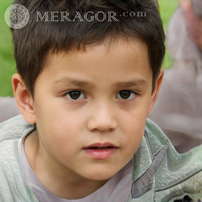 Descargar foto de cara de chico lindo para messenger Rostros de niños Europeos Rusos Ucranianos