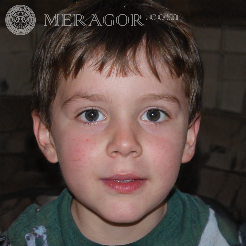 Скачать фото лица милого мальчика созданную генератором случайных лиц Лица мальчиков Европейцы Русские Украинцы