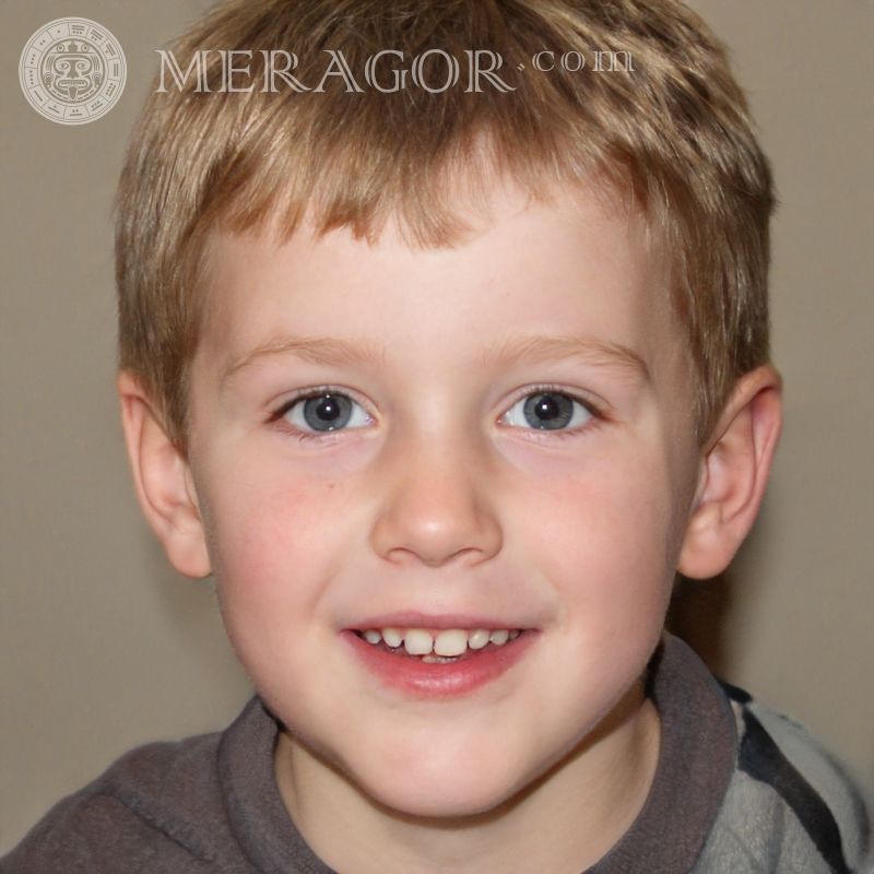 Gerador de perfil aleatório para download de foto de rosto de menino bonito Rostos de meninos Europeus Russos Ucranianos
