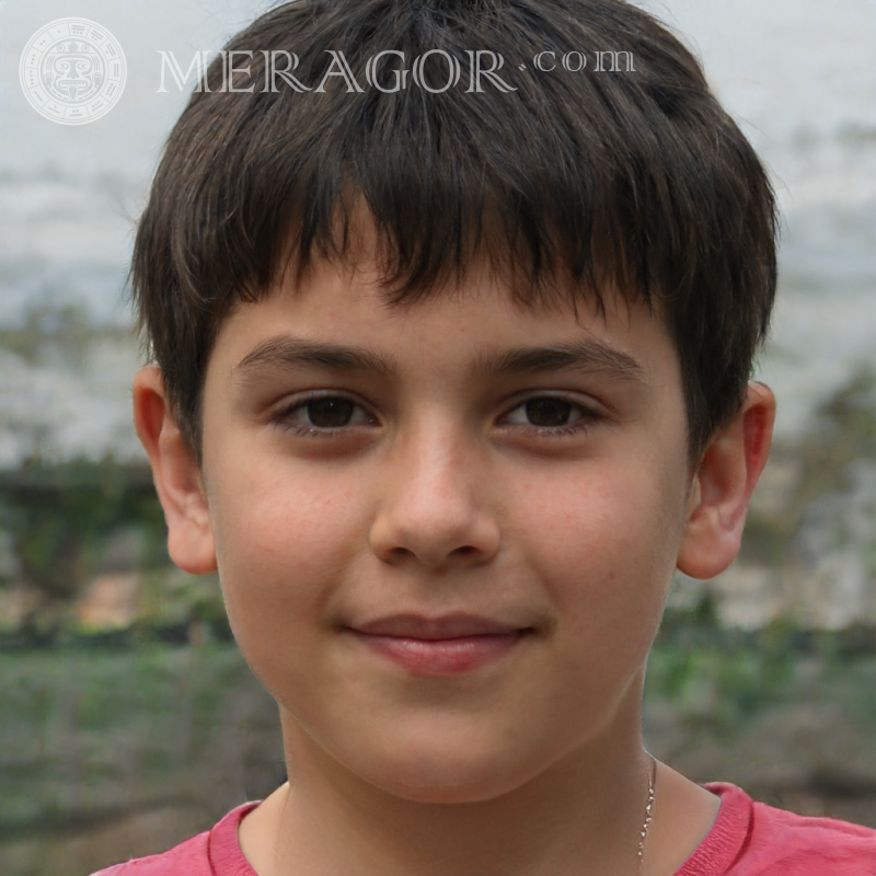Générateur de personnalité aléatoire de téléchargement de photo de visage de garçon Visages de garçons Européens Russes Ukrainiens