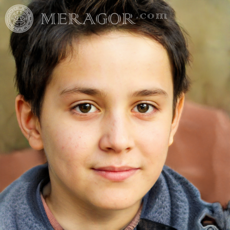 Download face photo of a cute boy fake personality generator Faces of boys Europeans Italians Spaniards