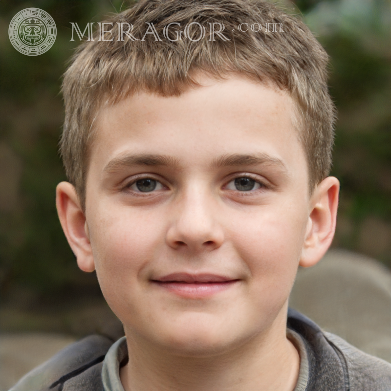 Download photo of the boy's face generator Meragor Faces of boys Europeans Russians Ukrainians