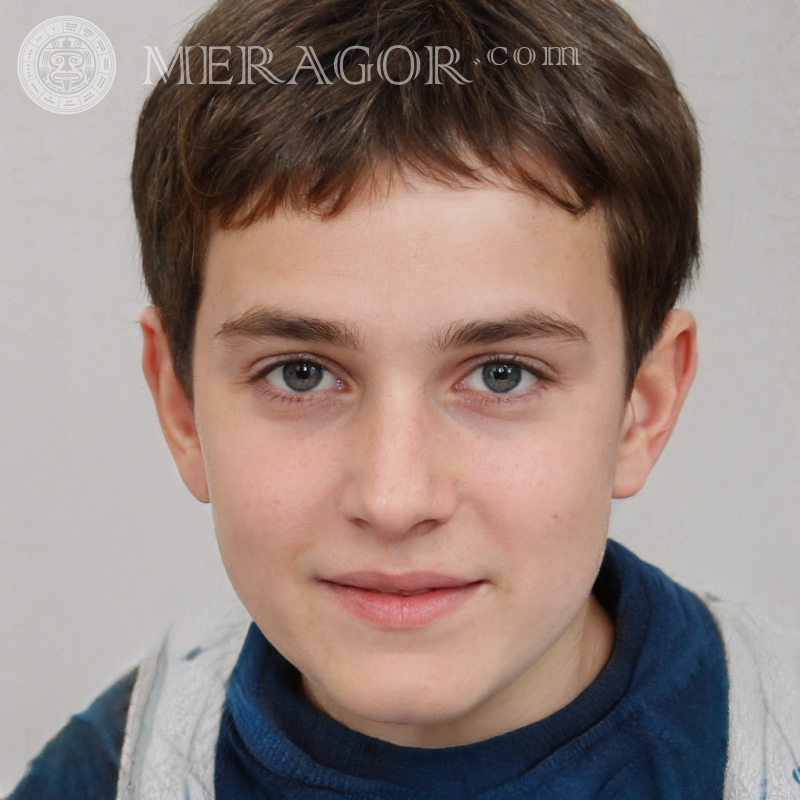 Laden Sie ein Foto des Gesichts eines süßen Jungen für das Forum herunter | 0 Gesichter von Jungen Europäer Russen Ukrainer