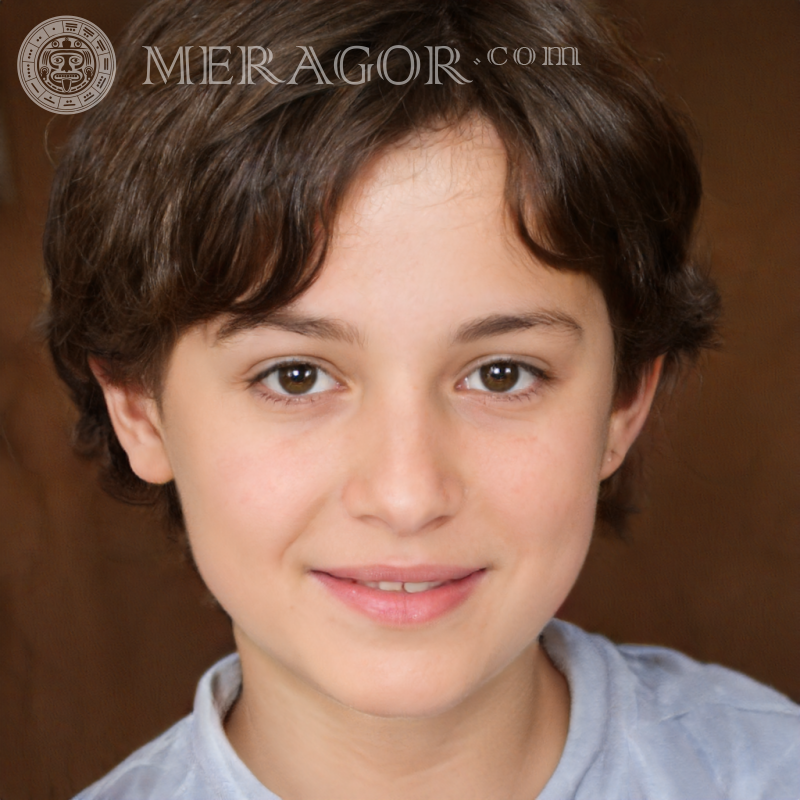 Download photo of the face of a cute boy in good quality Faces of boys Europeans Russians Ukrainians