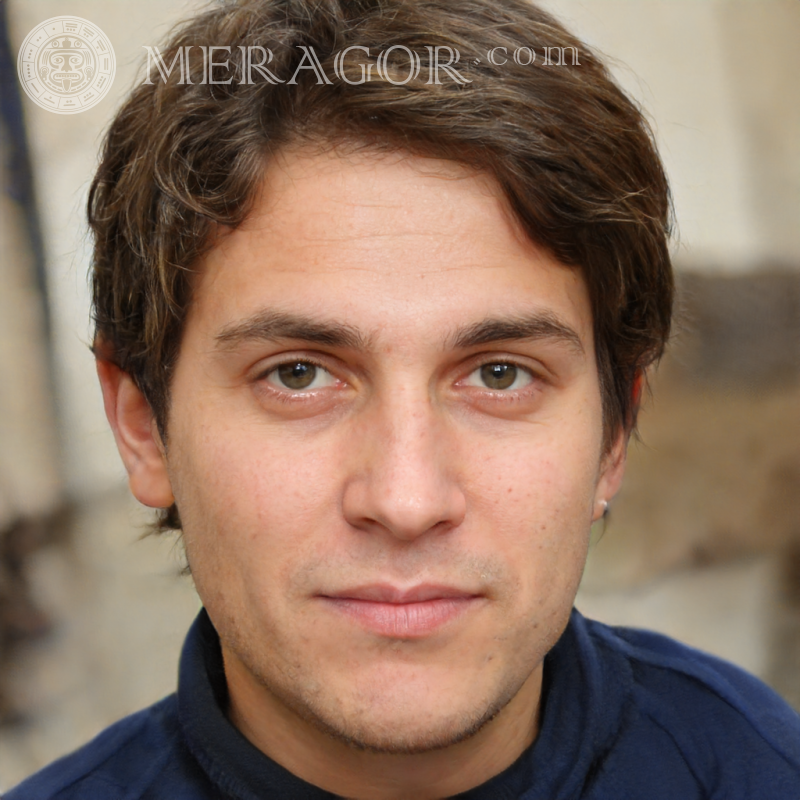 Photo of a 24 year old guy for an ad site Faces of guys Europeans Russians Faces, portraits