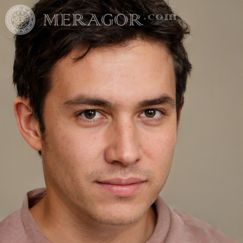 Photo of guys on profile picture 28 years old Faces of guys Europeans Russians Faces, portraits