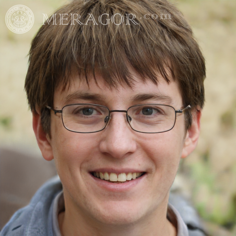 Photo of guys with glasses on avatar download Faces of guys Europeans Russians Faces, portraits