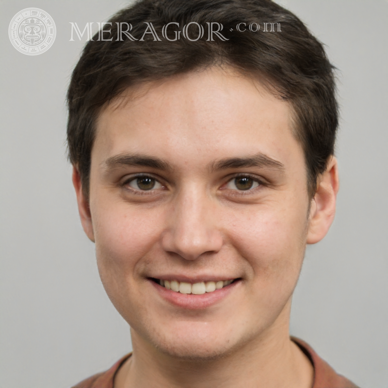 Foto do rosto de mulher jovem Rostos de rapazes Europeus Russos Pessoa, retratos
