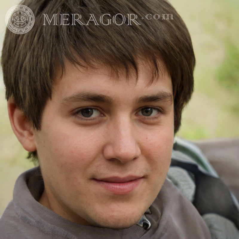 Завантажити фото особи хлопця на планшет Обличчя хлопців Європейці Російські Людина, портрети