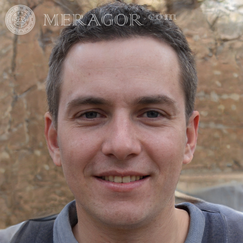Cara de Guy en el avatar de Loloo Rostros de chicos Europeos Rusos Caras, retratos