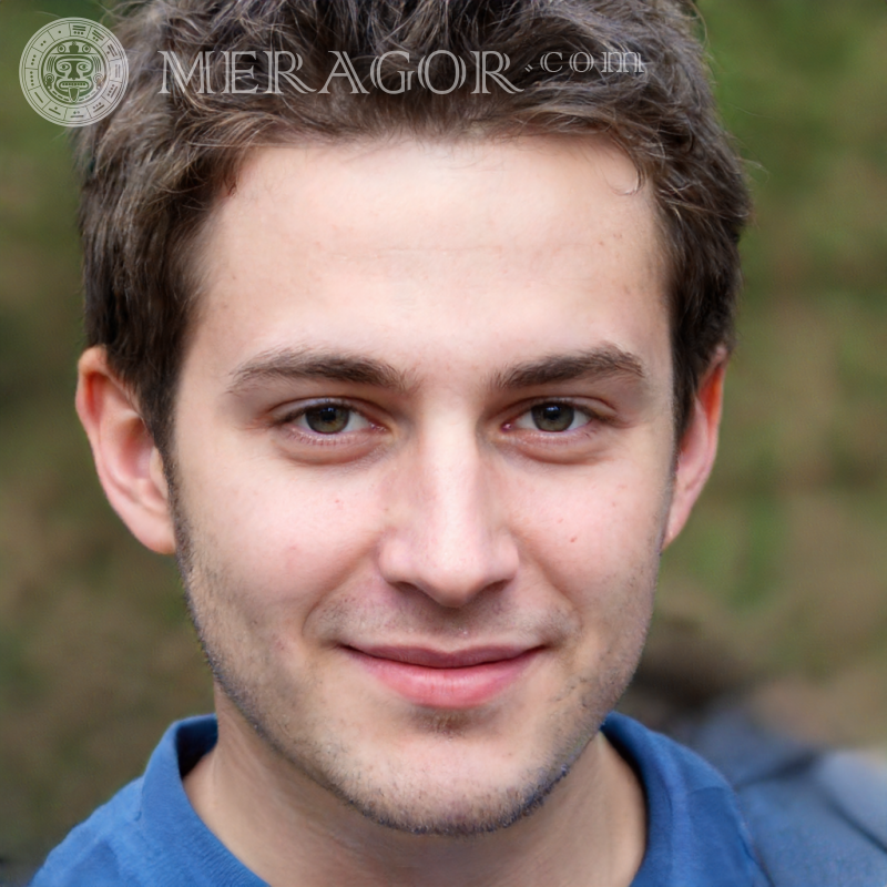 La cara del chico en el avatar Tabor Rostros de chicos Europeos Rusos Caras, retratos