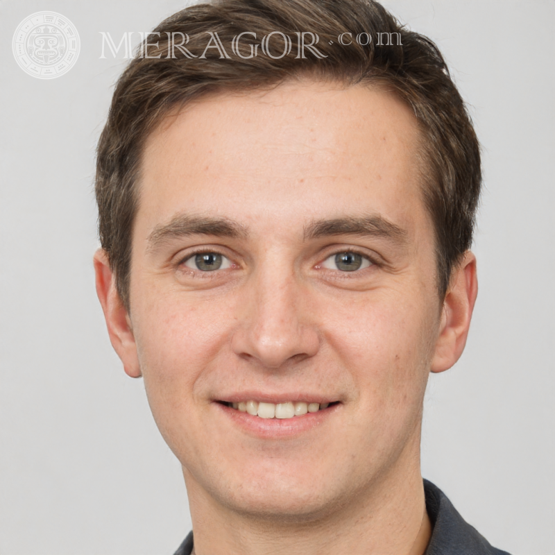 Le visage du gars sur avatar Fdating Visages de jeunes hommes Européens Russes Visages, portraits
