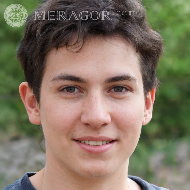 Portrait un mec sur Topface Visages de jeunes hommes Européens Russes Visages, portraits