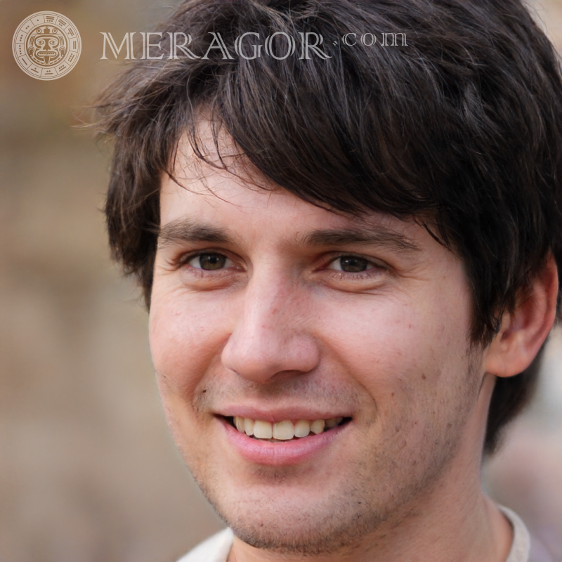 Photo of guy 27 years old dark hair Faces of guys Europeans Russians Faces, portraits