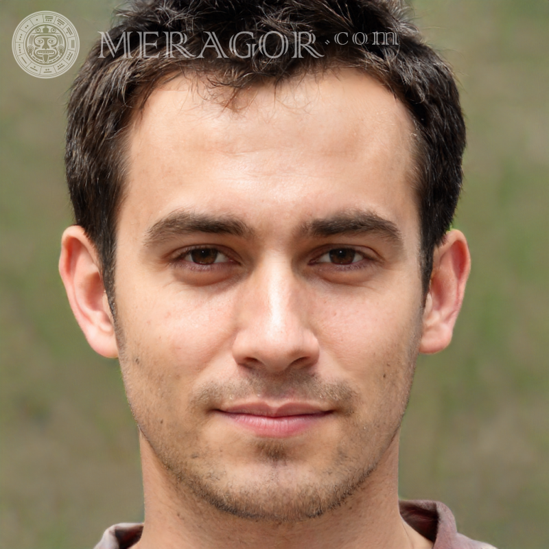 Beautiful avatars for a guy for a messenger Faces of guys Europeans Russians Faces, portraits