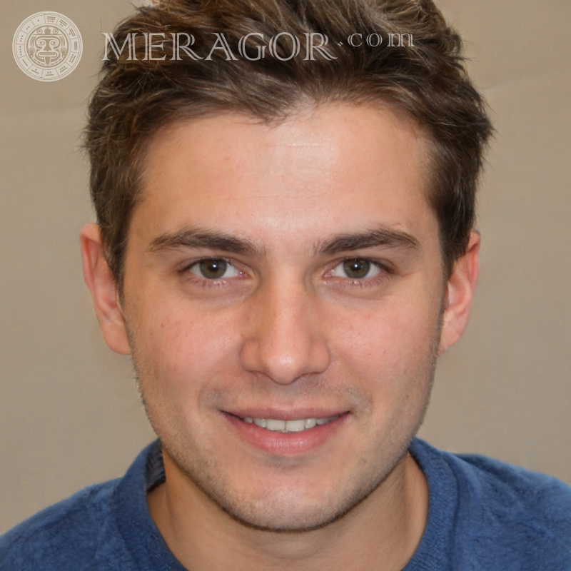 Foto de rostro guapo de un chico de LinkedIn Rostros de chicos Europeos Rusos Caras, retratos