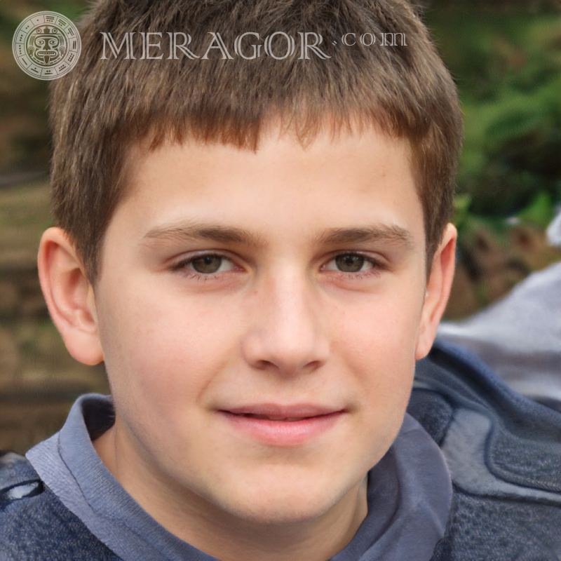 Download photo of the face of a cute boy Faces of boys Europeans Russians Ukrainians
