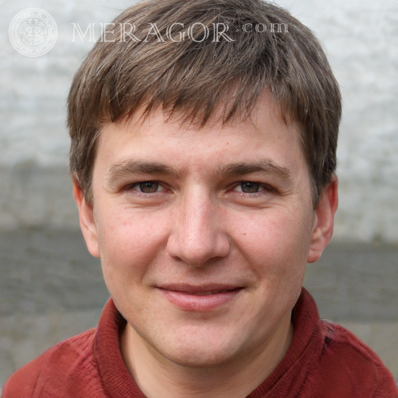Trouvez un avatar pour un gars en téléchargement gratuit Visages de jeunes hommes Européens Russes Visages, portraits