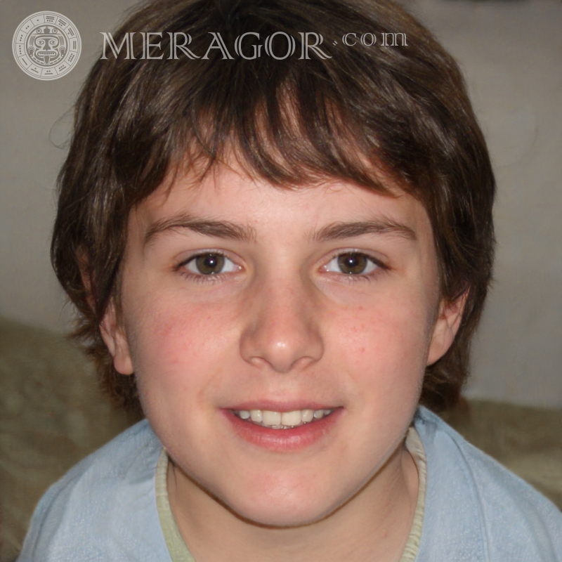 Télécharger la photo du visage un simple garçon meilleurs portraits Visages de garçons Européens Russes Ukrainiens
