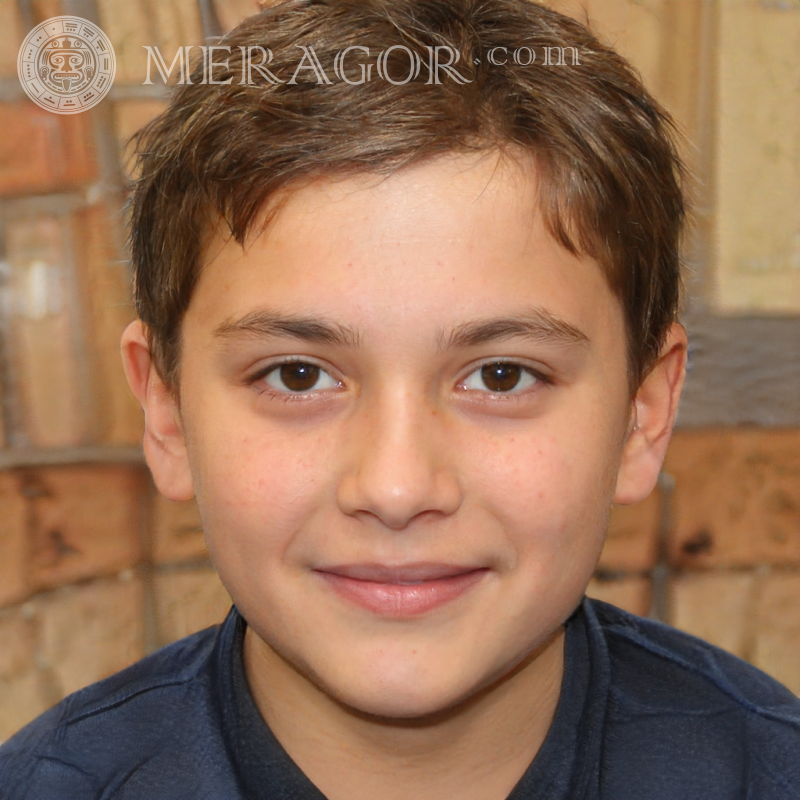 Descargar foto de los mejores retratos de cara de chico lindo Rostros de niños Europeos Rusos Ucranianos