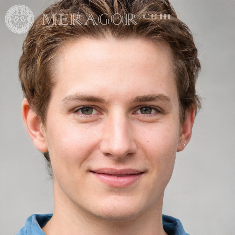 Guy face photo faux visage Visages de jeunes hommes Européens Russes Visages, portraits