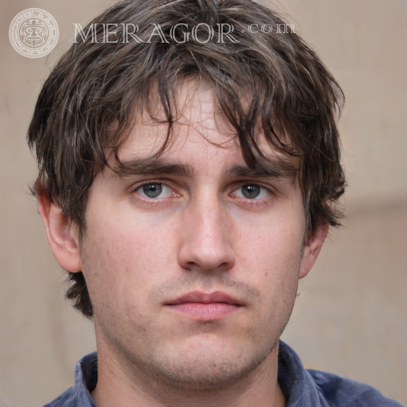 Download a photo of the guy's face for the site Faces of guys Europeans Russians Faces, portraits