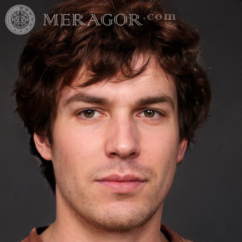 Photos of ordinary guys 33 years old Faces of guys Europeans Russians Faces, portraits