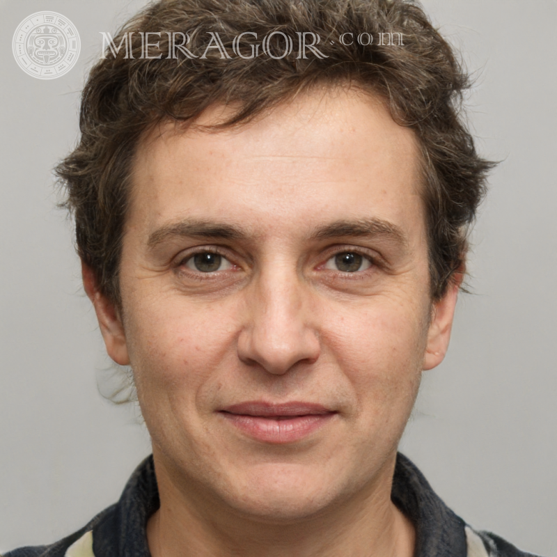 Photo un mec de 29 ans européen Visages de jeunes hommes Européens Russes Visages, portraits