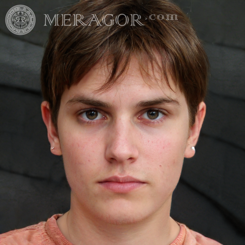 Visages de garçons de 16 ans gratuits Visages de jeunes hommes Européens Russes Visages, portraits