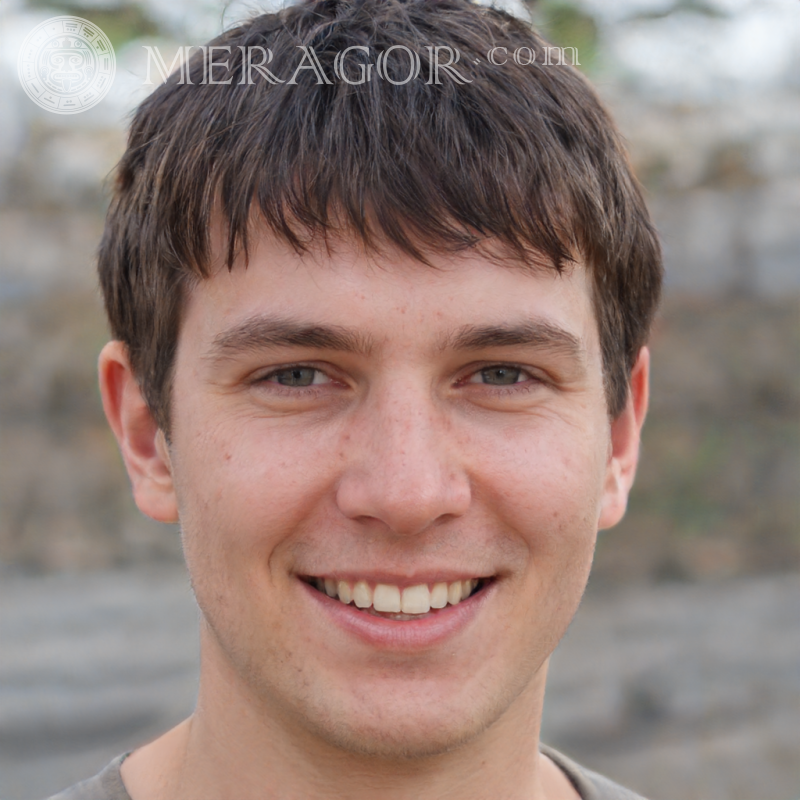 Handsome guy face in good quality Faces of guys Europeans Russians Faces, portraits