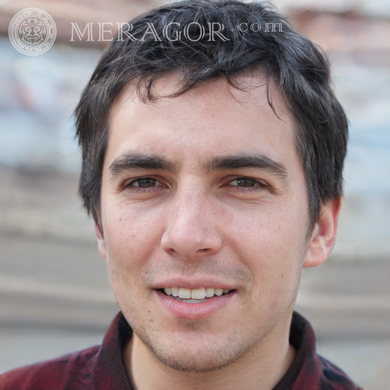 Photo of a modest guy 28 years old Faces of guys Europeans Russians Faces, portraits