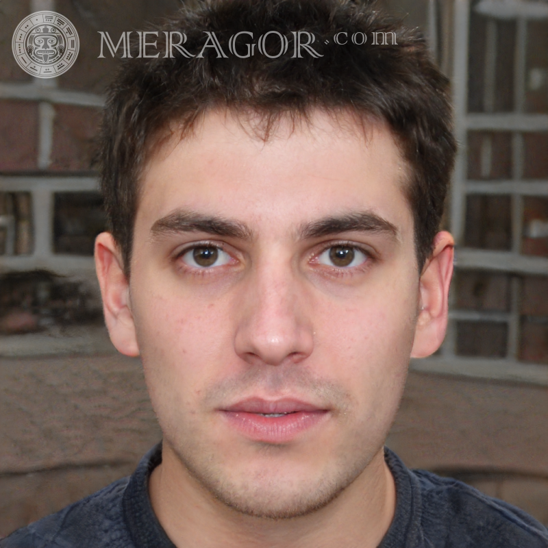 Photo of a guy 27 years old for a dating site Faces of guys Europeans Russians Faces, portraits