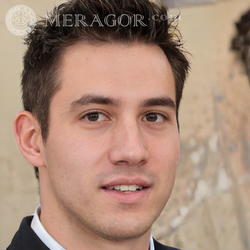 Photo of a cute guy 26 years old Faces of guys Europeans Russians Faces, portraits