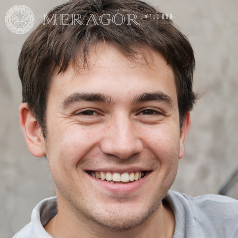 Photo of a laughing guy 21 years old Faces of guys Europeans Russians Faces, portraits
