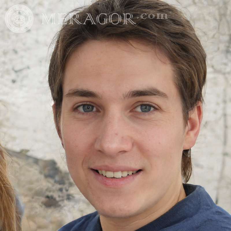 Photo du visage un mec pour avito Visages de jeunes hommes Européens Russes Visages, portraits